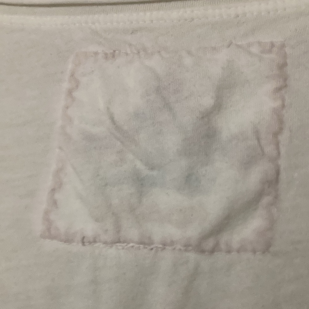 Johnny Was Deep V-Neck Cotton Tee - Picture 5 of 12